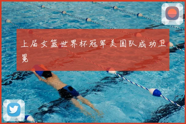 上届女篮世界杯冠军美国队成功卫冕